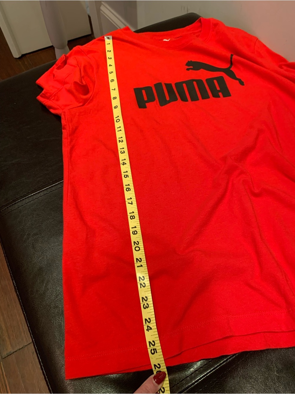 🌹PUMA NWT! ROUND NECK ATHLETIC SHORT SLEEVE TEE. EXCELLENT CONDITION! - Picture 6 of 7